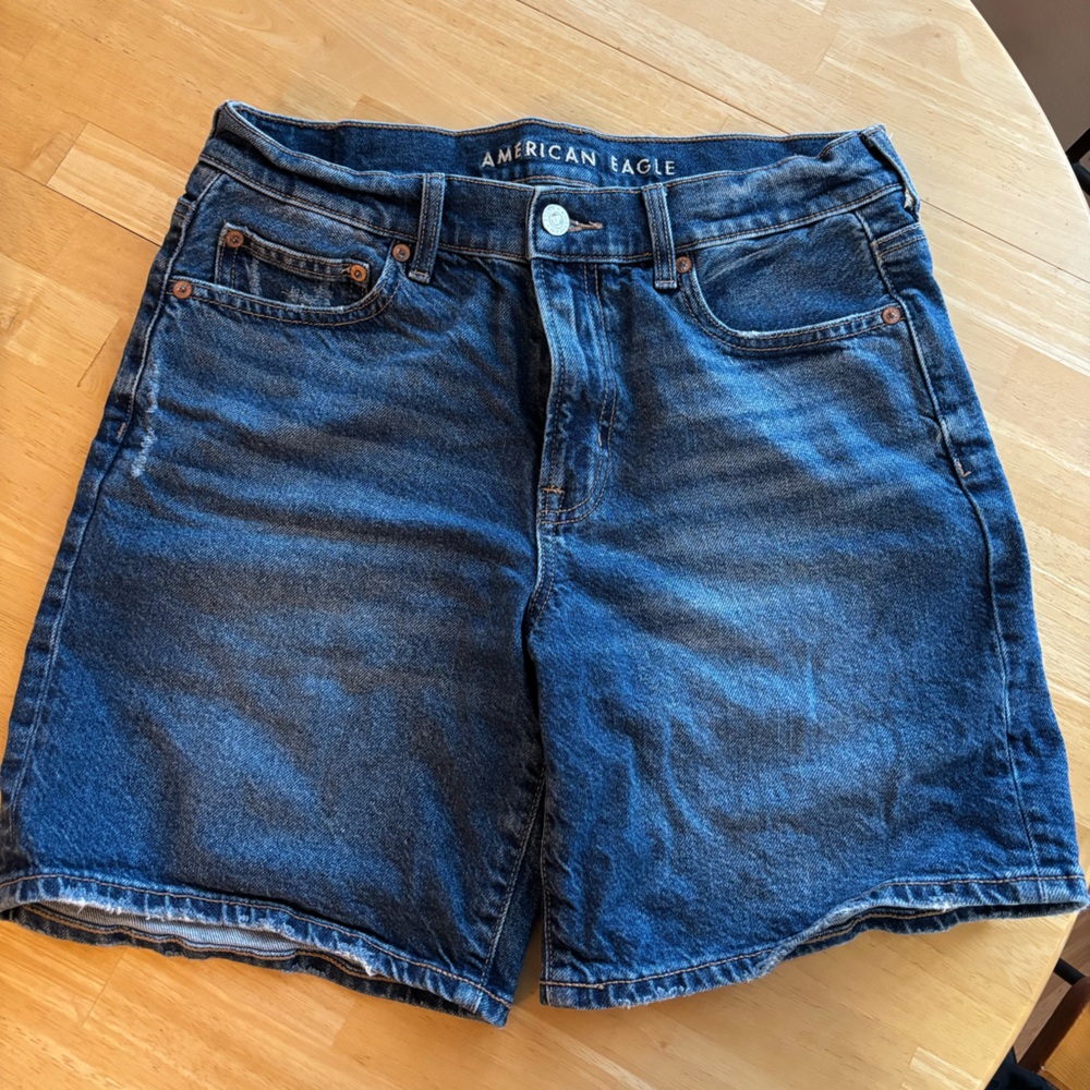 American Eagle Mid-Length Jean Shorts